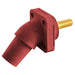 Bryant Single-Pole 300/400A Angled Receptacle Stud Red (HBLFRASR)