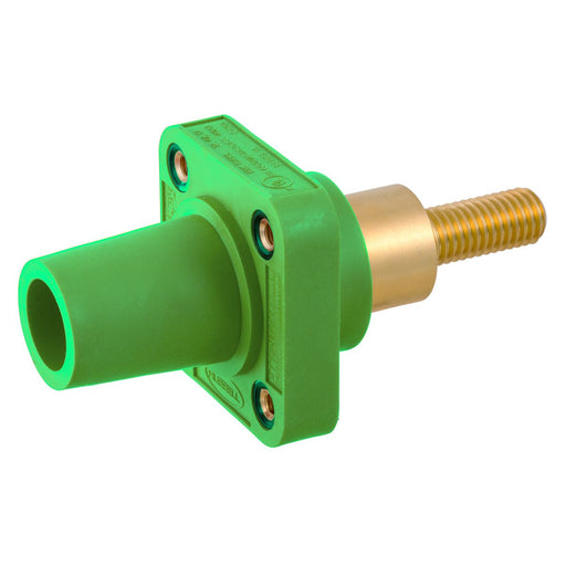 Bryant Single-Pole 300/400A Female Extra Long Stud Receptacle Green (HBLFRSCEGN)