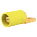 Bryant Single-Pole 300/400A Male Offset Straight Yellow (HBLMOSY)