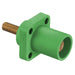 Bryant Single-Pole 400A Male Receptacle Screw Threaded Green (HBLMRTGN)