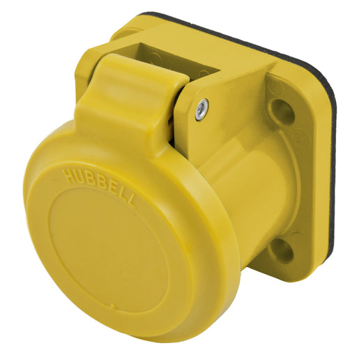 Bryant Single-Pole Non-Metallic Cover Yellow (HBLNCAY)