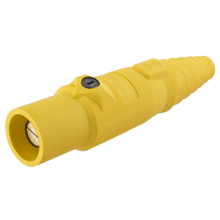 Bryant Single-Pole 400A Male Plug Yellow RFID (HBLRF400MY)
