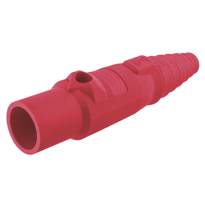 Bryant Single-Pole Replacement Body Male Plug Red RFID (HBLRFMBR)