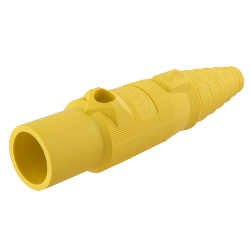 Bryant Single-Pole Replacement Body Male Plug Yellow RFID (HBLRFMBY)