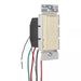 Bryant Lighting Controls Residential/Light Commercial Rocker Dimmer Switch 0-10V LED Single Pole Three-Way 10A 120V 5A 277V Ivory (LCD0108DI)