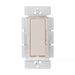 Bryant Lighting Controls Residential Rocker Dimmer Switch 200W LED/Compact Fluorescent 600W Incandescent 1.5A Single Pole Three-Way 120V Light Almond (LCD150DLA)