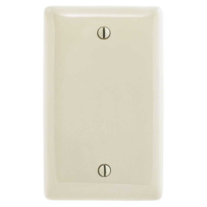 Bryant Wall Plate Jumbo 1-Gang Blank Light Almond (NPJJ13LA)