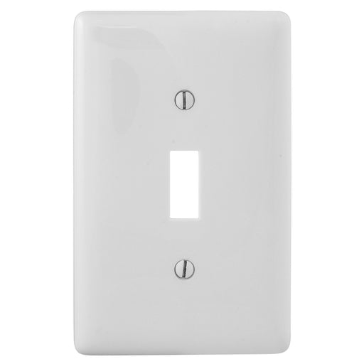 Bryant Wall Plate Jumbo 1-Gang Toggle White (NPJJ1W)