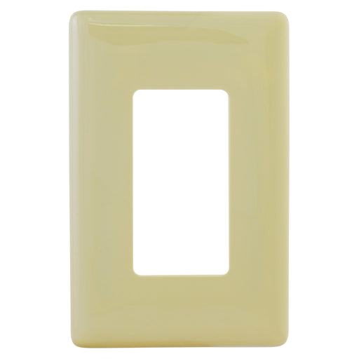 Bryant Wall Plate 1-Gang Decorator Snap-On Ivory (NPS26I)