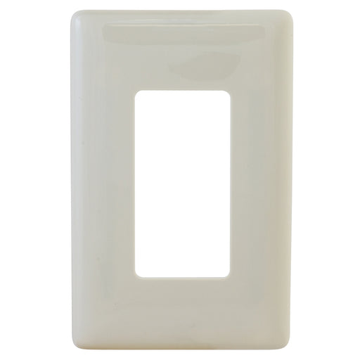 Bryant Wall Plate 1-Gang Decorator Snap-On Light Almond (NPS26LA)