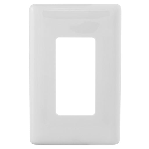 Bryant Wall Plate 1-Gang Decorator Snap-On White (NPS26W)