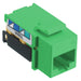 Bryant Jack NetSelect CAT6 8-Position Universal A/B Green 24 Pack (NSJ6GN24)