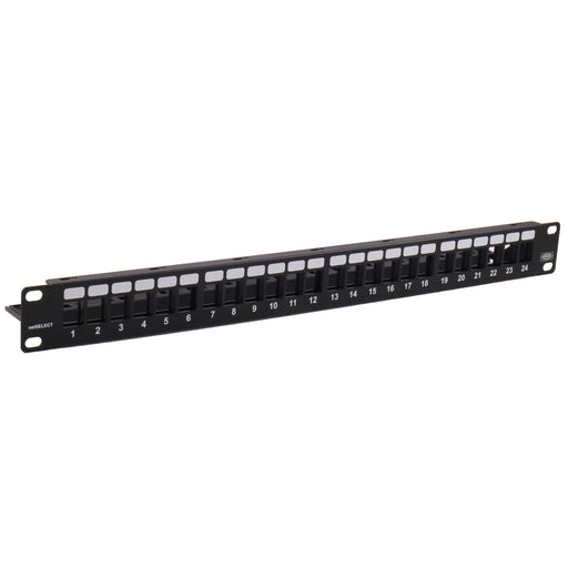 Bryant Patch Panel Jack Unloaded NetSelect 24 Pair 19 Inch Wide X 1.75 (NSPJ24)