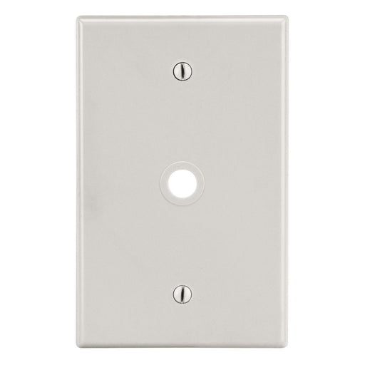 Bryant Wall Plate Mid-Size 1-Gang .406 Inch Opening Box Mount Light Almond (PJ11LA)