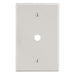 Bryant Wall Plate Mid-Size 1-Gang .406 Inch Opening Box Mount Light Almond (PJ11LA)