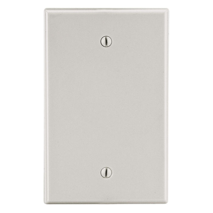 Bryant Wall Plate 1-Gang Box Mount Blank Light Almond (P13LA)