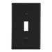 Bryant Wall Plate Mid-Size 1-Gang Toggle Black (PJ1BK)