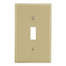 Bryant Wall Plate Mid-Size 1-Gang Toggle Ivory (PJ1I)