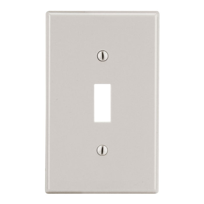 Bryant Wall Plate 1-Gang Toggle Light Almond (P1LA)