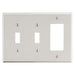 Bryant Wall Plate 3-Gang 2 Toggle/1 Decorator Light Almond (P226LA)