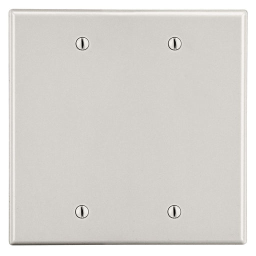 Bryant Wall Plate Mid-Size 2-Gang 2 Box Mount Blank Light Almond (PJ23LA)