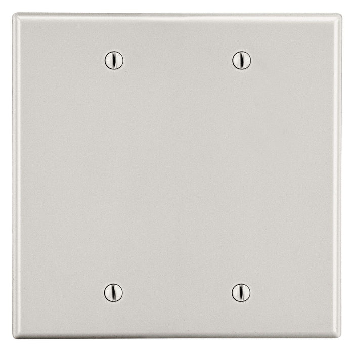 Bryant Wall Plate Mid-Size 2-Gang 2 Box Mount Blank Light Almond (PJ23LA)