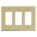 Bryant Wall Plate Mid-Size 3-Gang 3 Decorator Ivory (PJ263I)