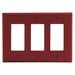 Bryant Wall Plate 3-Gang 3 Decorator Red (P263R)