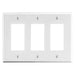 Bryant Wall Plate 3-Gang 3 Decorator White (P263W)