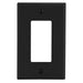 Bryant Wall Plate Mid-Size 1-Gang 1 Decorator Black (PJ26BK)