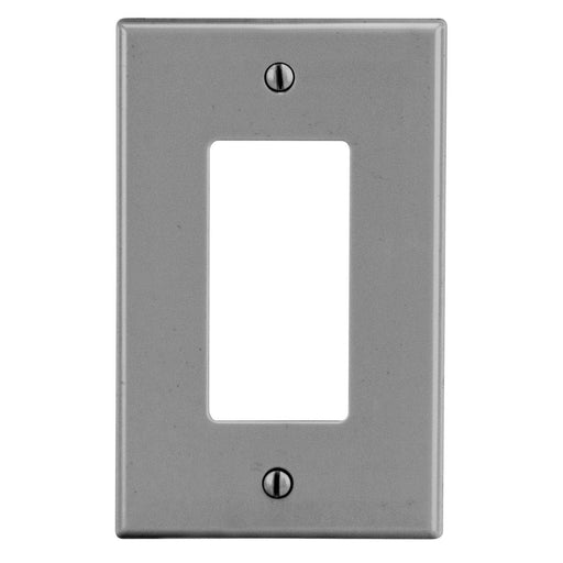 Bryant Wall Plate Mid-Size 1-Gang 1 Decorator Gray (PJ26GY)