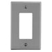 Bryant Wall Plate Mid-Size 1-Gang 1 Decorator Gray (PJ26GY)