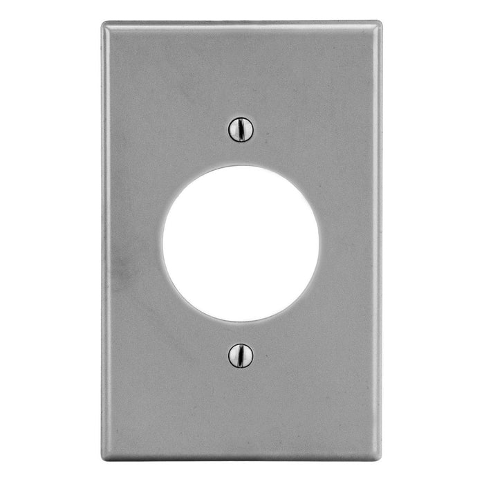 Bryant Wall Plate 1-Gang 1.60 Inch Opening Gray (P720GY)