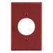 Bryant Wall Plate 1-Gang 1.60 Inch Opening Red (P720R)