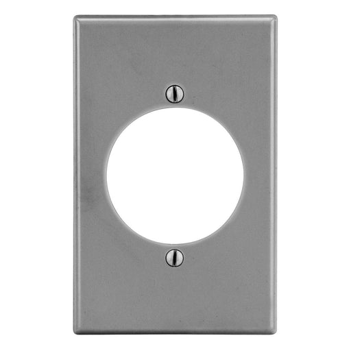 Bryant Wall Plate 1-Gang 2.15 Inch Opening Gray (P724GY)