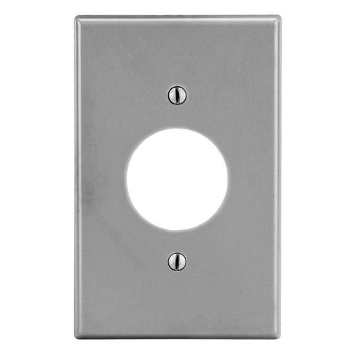 Bryant Wall Plate 1-Gang 1.40 Inch Opening Gray (P7GY)