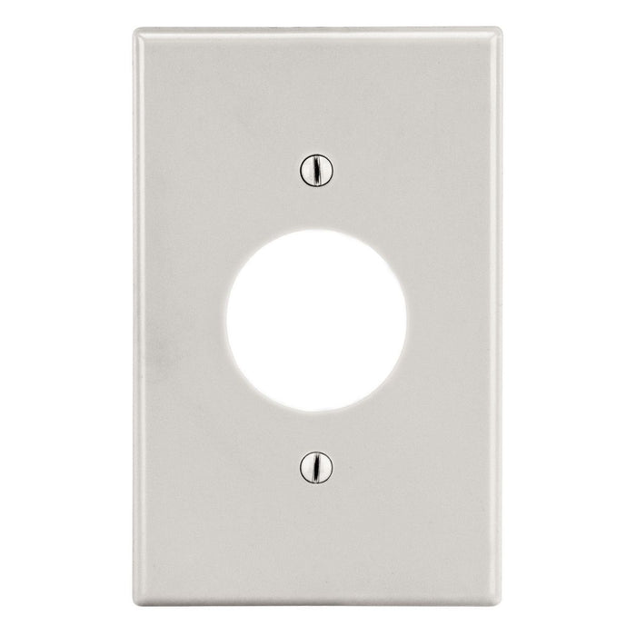 Bryant Wall Plate 1-Gang 1.40 Inch Opening Light Almond (P7LA)