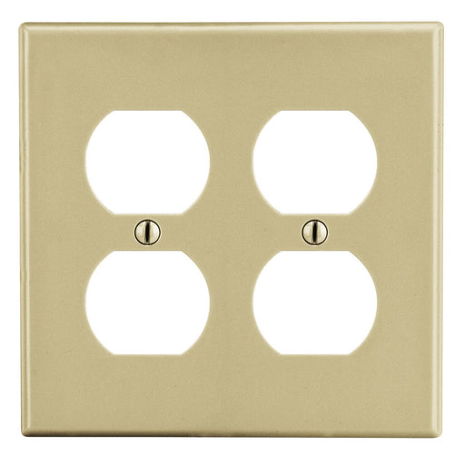 Bryant Wall Plate 2-Gang 2 Duplex Ivory (P82I)