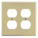 Bryant Wall Plate 2-Gang 2 Duplex Ivory (P82I)