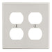Bryant Wall Plate 2-Gang 2 Duplex Light Almond (P82LA)