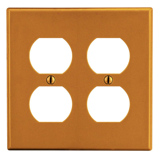 Bryant Wall Plate 2-Gang 2 Duplex Orange (P82OR)