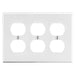 Bryant Wall Plate 3-Gang 3 Duplex White (P83W)