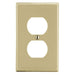 Bryant Wall Plate Mid-Size 1-Gang 1 Duplex Ivory (PJ8I)