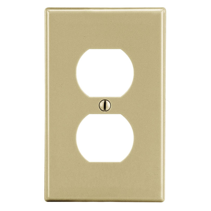 Bryant Wall Plate 1-Gang 1 Duplex Ivory (P8I)