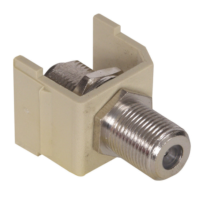 Bryant Snap-Fit F Connector Ivory (SFFEX)