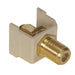 Bryant Snap-Fit 3GHz Gold F Connector Ivory (SFF3GEI)