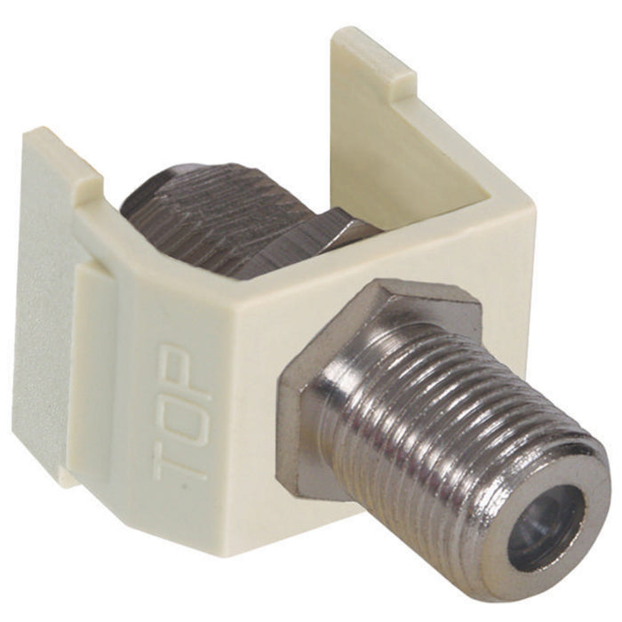 Bryant Snap-Fit F Connector White (SFFWX)