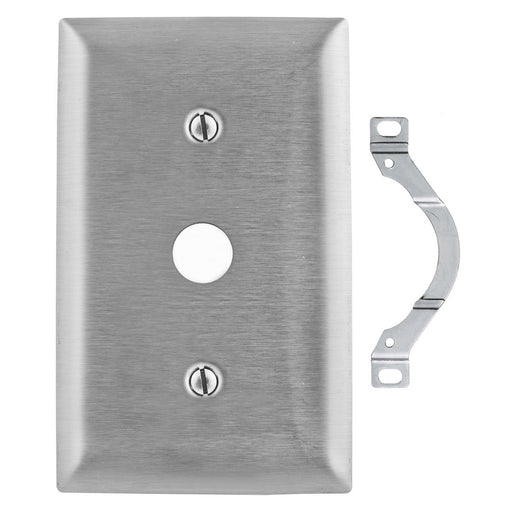 Bryant Wall Plate 1-Gang Telephone Stainless Steel (SS12)