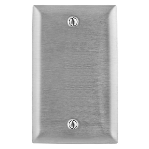 Bryant Wall Plate 1-Gang Blank Stainless Steel Box (SS13)