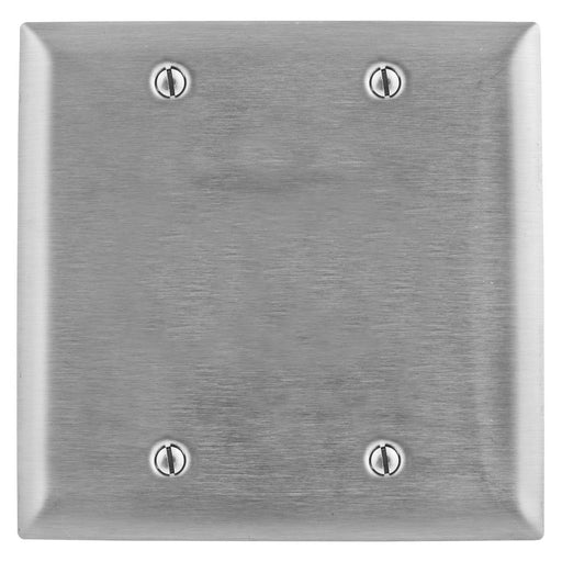 Bryant Wall Plate 2-Gang Blank Stainless Steel Box (SS23)